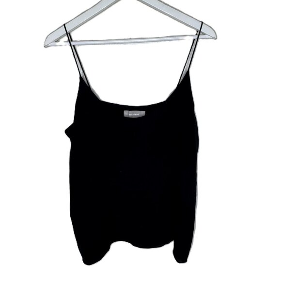 Everlane Black Silk Camisole Tank Top, Layering, Elevated Basic, Size Small - Picture 1 of 6
